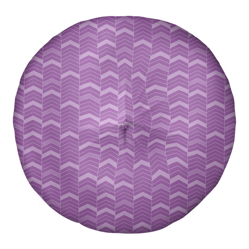 Coussin Rhonda, 26 po x 26 po, Violet