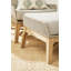 Repose-pieds d'extérieur avec coussin Bowker