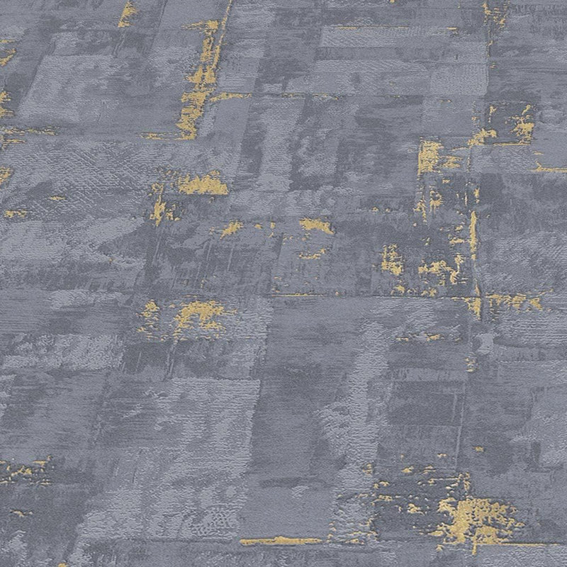 Rouleau de papier peint, Gris / or