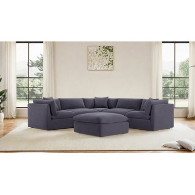Canapé modulaire de 6 pièces Annabella