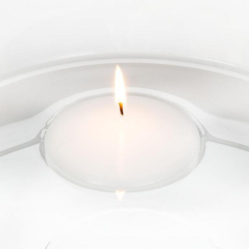 Unscented Floating Candle, 1.5" L x 3.25" W