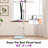 Allejah Modern Swivel Corner TV Stand for TVs up to 65 inch with One Shelf-1908032791