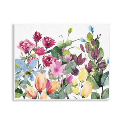 Art floral sur bois par Kim Allen