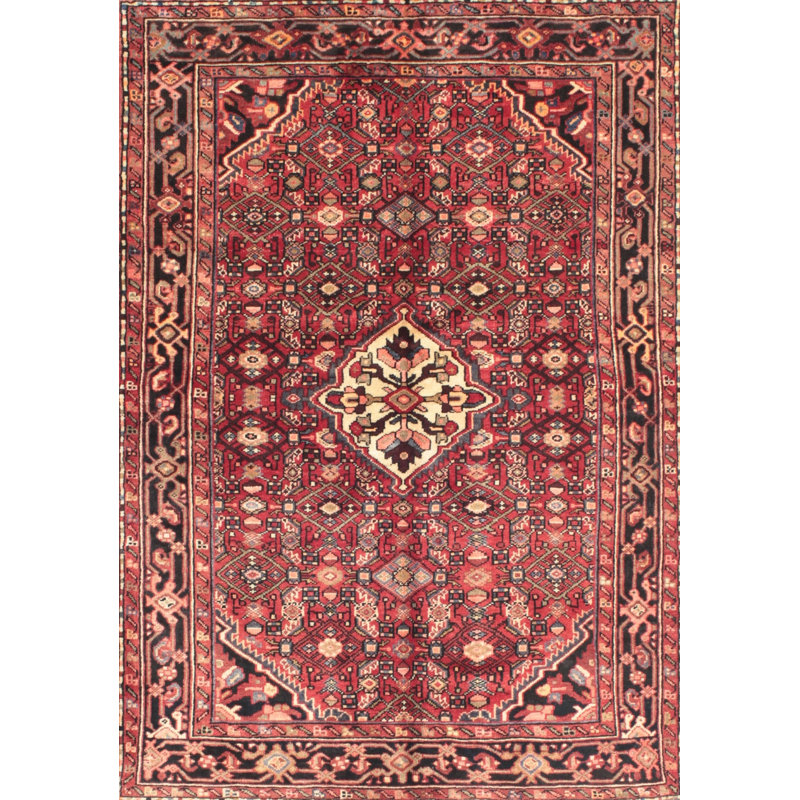 Tapis rouge à motif sud-ouest, Rectangle 4 pi x 6 pi
