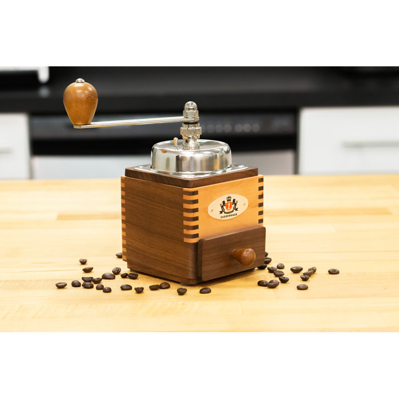 Zassenhaus Montevideo Wood Manual Burr Coffee Grinder