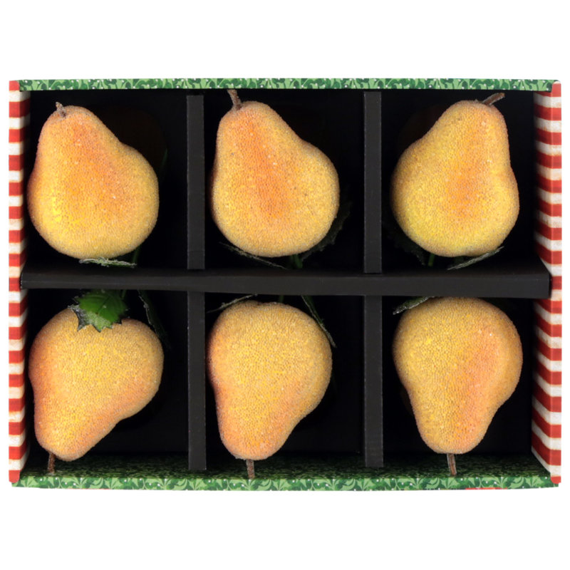 Christmas Pear Pick , 10 Inches
