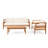 Mcclurg Teak Sofa Seating Group with Cushions-4820102-85007155