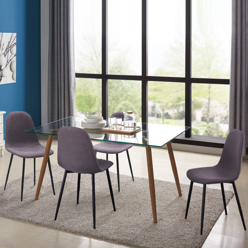Ensemble repas pour 6 personnes Perillo, gris