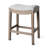Maven Lane Adrien Backless Saddle Kitchen Stool with Fabric Upholstery-107491293-90753434-107491290
