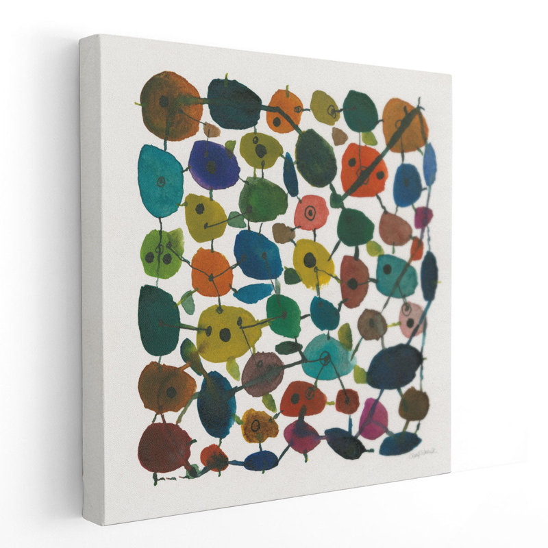 Mid Century IV - reproduction d'art sur toile, H 16 po x l 16 po