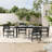 4-Person Outdoor HDPE Dining Table and Chair Set-1883965848