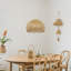 1 - Light Natural Drum Pendant