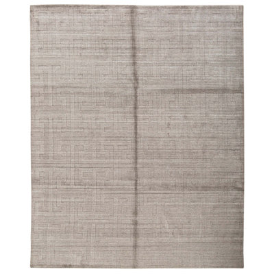 Tapis rectangulaire noué à la main