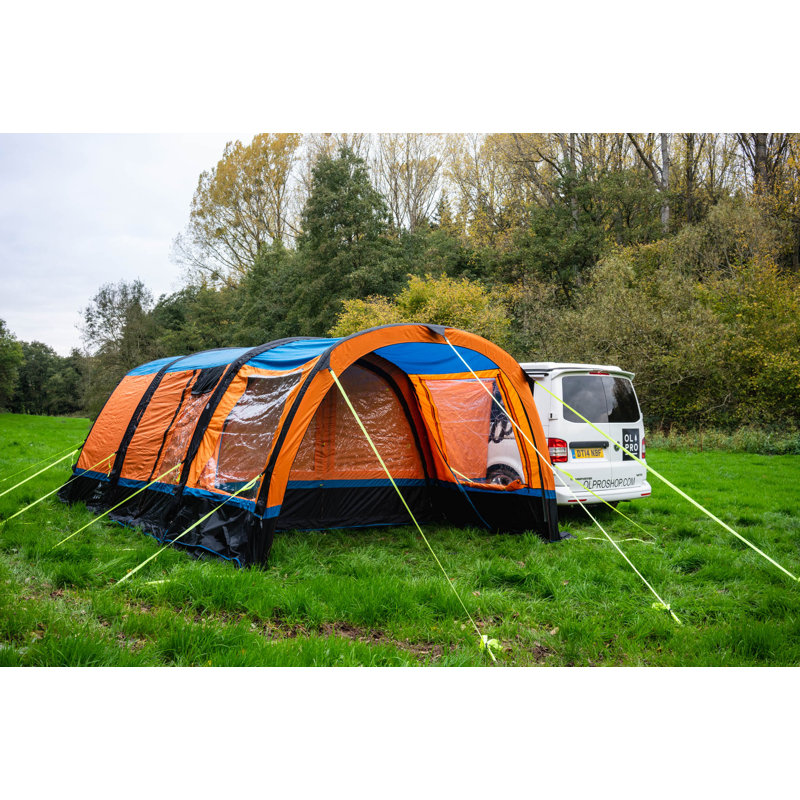 Bayle 2 Person Tent, Orange/Black/Blue