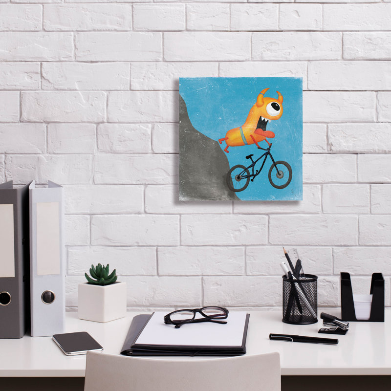 «Xtreme Monsters I» par Sarah Adams, H 12 po x l 12 po x P 0,75 po