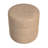 Ilithyia Upholstered Leather Round Ottoman-742519274