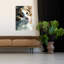 «Curious Cat Eyes», reproduction d'art mural contemporain-1877073951