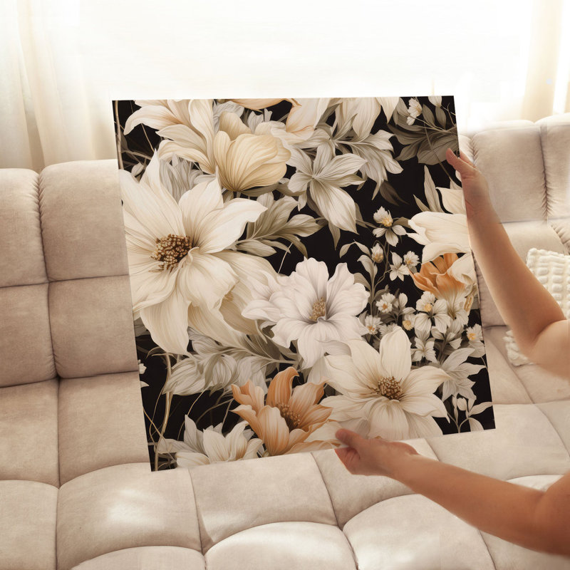 Impression florale florale Wildflowers, H 18 po x l 18 po