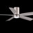 CORMAC 52 inch 5-Blade Hugger Ceiling Fan With Remote and Dimmable Light-314762802