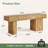 Versatile Wooden Bench for Entryway and Bedroom-247423367
