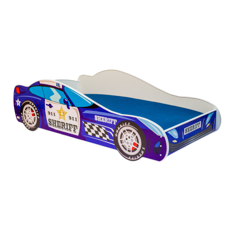 Children's bed auto - Tipper truck, Cot Bed / Toddler (70 x 140cm)