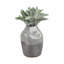 Vase en terre cuite fabriqué à la main - Accent décoratif moderne avec motif sculptural, parfait pour les arrangements floraux et la présentation artistique-561443209