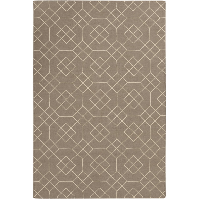 Amenia Wool Geometric Indoor Rug, Rectangle 2' x 3'