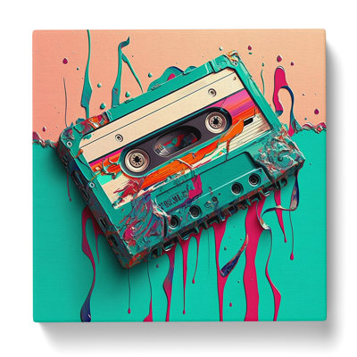 Cassette Tape Fauvism - Print