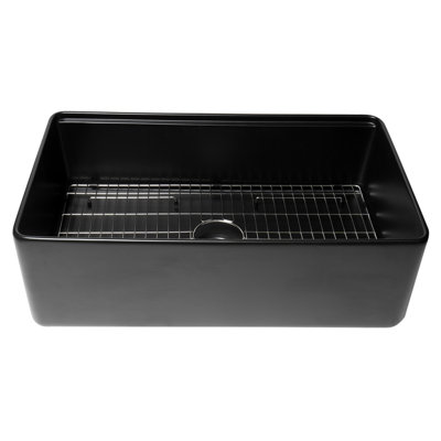 33'' L Single Bowl Fireclay Kitchen Sink