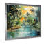 Tropical Jungle River I - art mural côtier tropical-1676931838-1676931833
