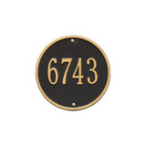 1-Line Wall Address Plaque