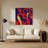 Abstract Figurative 25 Red Metal Wall Art-1809821699