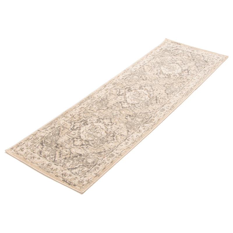 Bertolino Grey Rug, Runner 2'8" x 8'2"
