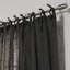 Paire de rideaux semi-transparents 100% coton Lincolnton Rosalind Wheeler-297793864