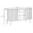 Simple Black Sideboard