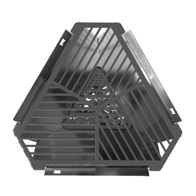 Stainless Steel Smokeless Fire Pit, Stainless Silver