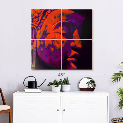 Leisha Florid Buddha Face