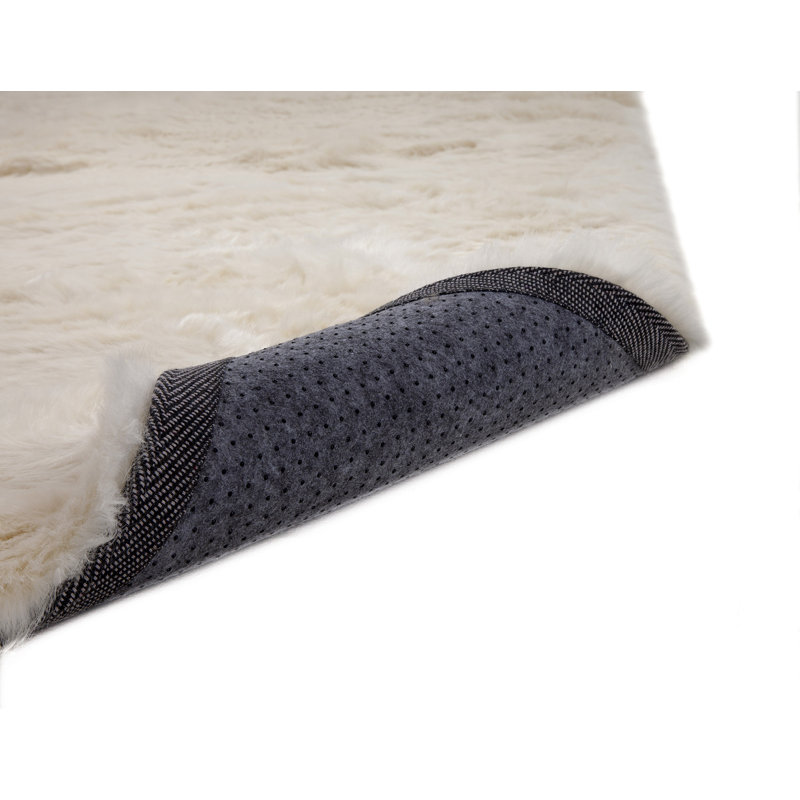 Tapis en fausse fourrure pour le salon, Rectangle de 5 pi x 8 pi