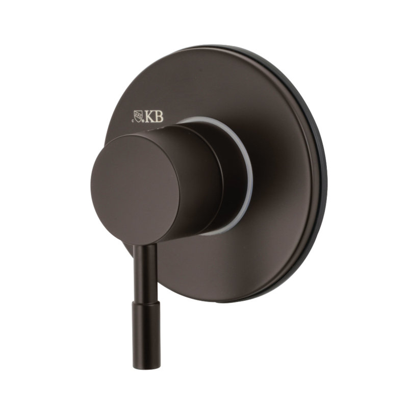Kingston Brass Concord Single-Handle Wall Mount Three-Way Diverter Valve with Trim Kit, Oil Rubbed Bronze