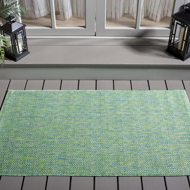 Tapis intérieur / extérieur Miceli, Rectangle 2 pi 7 po x 5 pi