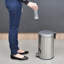 Tramontina Stainless Steel Step On Rubbish Bin-43389551