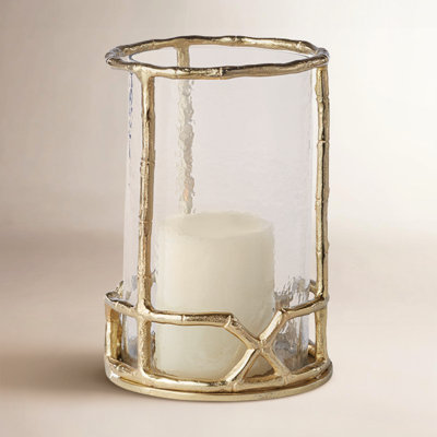 Metal Hurricane Candle Holder