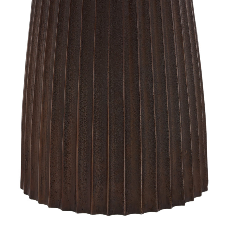 Aramis End Table Bronze