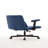 Criss Cross Armrest Office Chair With Wheels - Modern For Home Office, Meditation & Creative Work-814731038