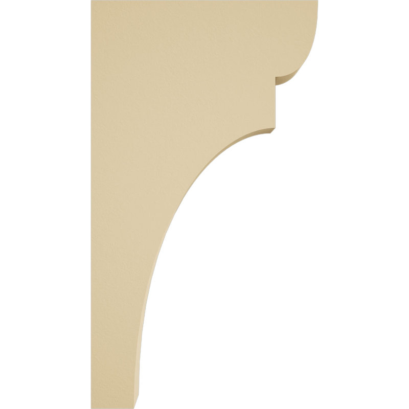 Corbeau en uréthane Yorktown Signature, brun clair apprêté, H 18 po x l 3,5 po x P 10 po