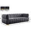 Carlan 91" Velvet Tuxedo Arm Sofa-63541365