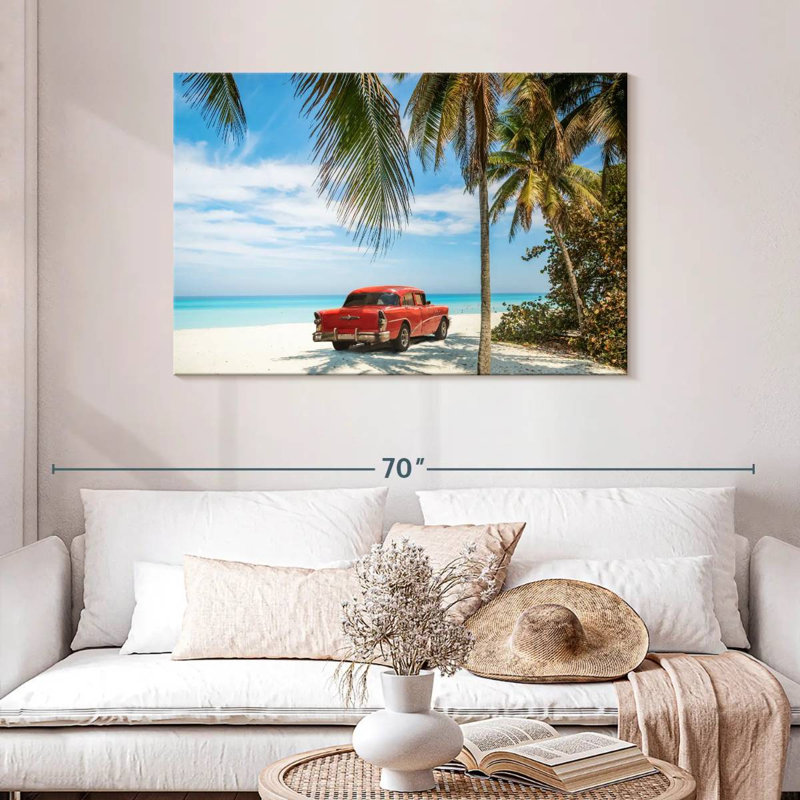 Voiture rétro Mehar Varadero Beach, H 30 po x l 45 po