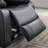 Breathable Leather Cushion Back Stitching Manual Recliner Chair-1580129657