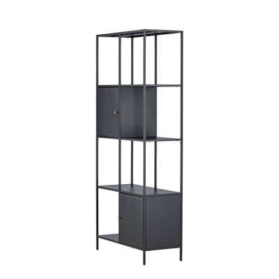 Ashveen 180cm H x 80cm W Steel Standard Bookcase
