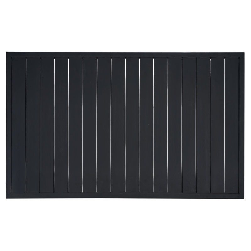 Melrose Slatted Metal Coffee Table
